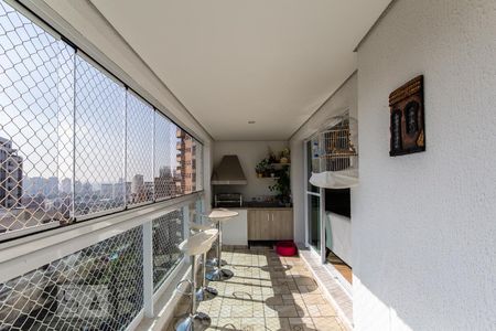 Sala (varanda gourmet) de apartamento para alugar com 4 quartos, 126m² em Vila Andrade, São Paulo