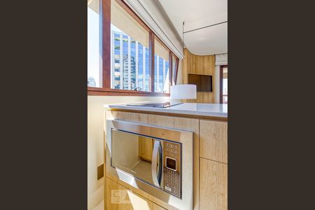 Studio para alugar com 46m², 1 quarto e 2 vagas Studio para alugar com 46m², 1 quarto e 2 vagasCozinha