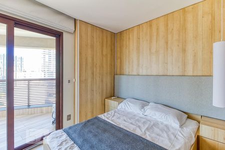 Studio para alugar com 46m², 1 quarto e 2 vagas Studio para alugar com 46m², 1 quarto e 2 vagasDormitório