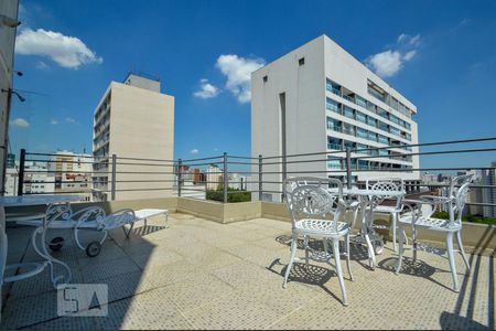 Terraço de apartamento para alugar com 1 quarto, 25m² em Consolação, São Paulo