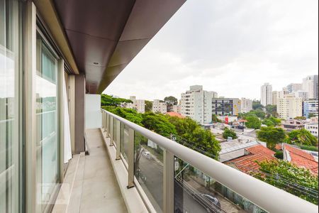 Varanda de apartamento para alugar com 1 quarto, 55m² em Vila Madalena, São Paulo