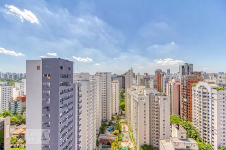 Varanda de kitnet/studio para alugar com 1 quarto, 39m² em Vila Nova Conceição, São Paulo