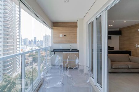 Varanda de kitnet/studio à venda com 1 quarto, 55m² em Vila Gertrudes, São Paulo