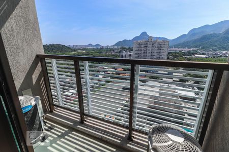 Varanda Sala de apartamento para alugar com 1 quarto, 34m² em Jacarepaguá, Rio de Janeiro