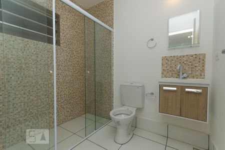 Banheiro da suíte de kitnet/studio para alugar com 1 quarto, 40m² em Saúde, São Paulo