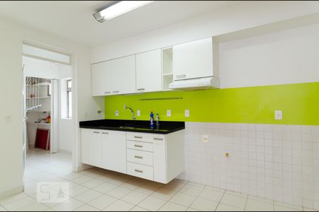 Cozinha de apartamento à venda com 2 quartos, 72m² em Bosque, Campinas