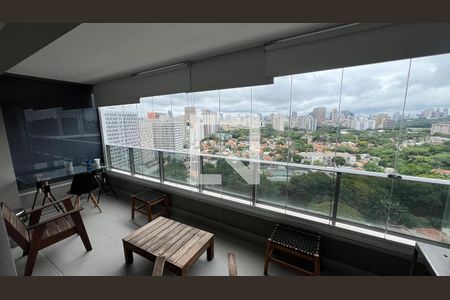 Varanda de kitnet/studio para alugar com 1 quarto, 42m² em Butantã, São Paulo