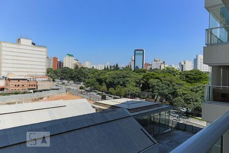 Vista de kitnet/studio à venda com 1 quarto, 35m² em Consolação, São Paulo