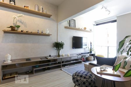 Sala de apartamento à venda com 1 quarto, 57m² em Paraíso, São Paulo