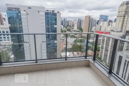 Varanda de apartamento para alugar com 1 quarto, 53m² em Vila Nova Conceição, São Paulo