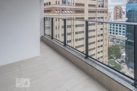 Varanda de apartamento para alugar com 1 quarto, 53m² em Vila Nova Conceição, São Paulo