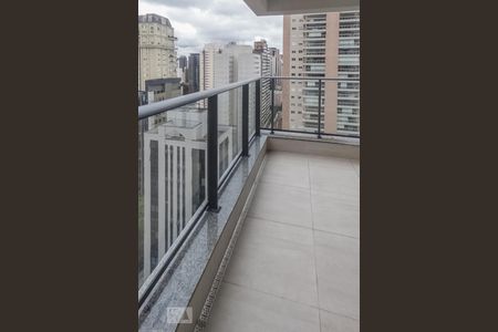 Varanda de apartamento para alugar com 1 quarto, 53m² em Vila Nova Conceição, São Paulo