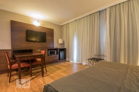 Sala de apartamento para alugar com 1 quarto, 34m² em Chácara Santo Antônio (zona Sul), São Paulo