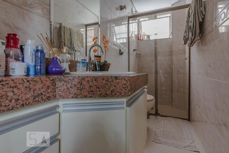 Banheiro Quarto 1 Suite de apartamento para alugar com 3 quartos, 124m² em Cruzeiro, Belo Horizonte