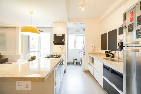 cozinha de apartamento para alugar com 1 quarto, 65m² em Mooca, São Paulo