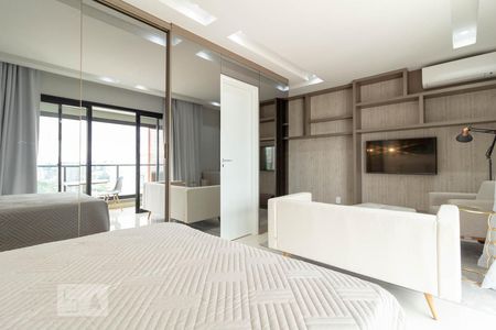 Dormitório de kitnet/studio para alugar com 1 quarto, 36m² em Campo Belo, São Paulo