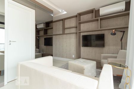 Sala de kitnet/studio para alugar com 1 quarto, 36m² em Campo Belo, São Paulo