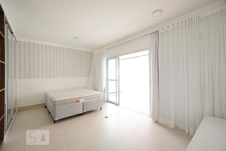 Sala quarto e cozinha de kitnet/studio para alugar com 1 quarto, 55m² em Vila Regente Feijó, São Paulo