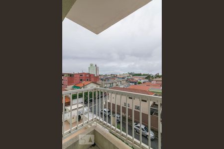 Varanda de apartamento à venda com 2 quartos, 55m² em Jardim Sílvia, Santo André