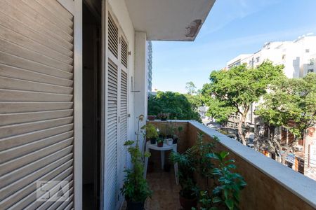 Varanda da Sala de apartamento à venda com 3 quartos, 110m² em Tijuca, Rio de Janeiro