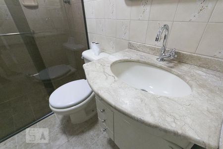 Banheiro  de apartamento para alugar com 1 quarto, 40m² em Ipiranga, São Paulo