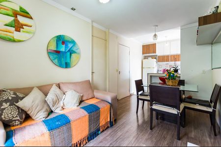 Sala de apartamento à venda com 3 quartos, 57m² em Jardim dos Oliveiras, Campinas