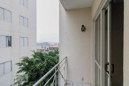 Varanda da Sala de apartamento para alugar com 2 quartos, 58m² em Planalto, São Bernardo do Campo
