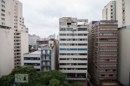 Vista da Sala de apartamento para alugar com 1 quarto, 40m² em Bela Vista, São Paulo