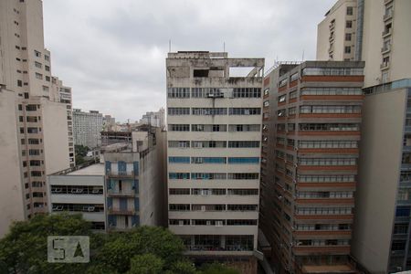 Vista da Suite de apartamento à venda com 1 quarto, 40m² em Bela Vista, São Paulo