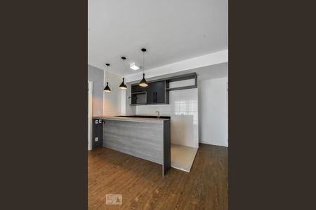 Cozinha de apartamento para alugar com 1 quarto, 45m² em Santo Amaro, São Paulo