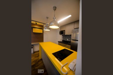 Detalhe cozinha de kitnet/studio para alugar com 1 quarto, 38m² em Jardim Flor da Montanha, Guarulhos
