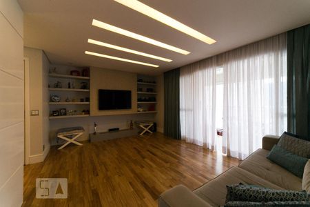 Sala de apartamento à venda com 3 quartos, 123m² em Santo Amaro, São Paulo