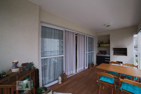 Varanda de apartamento à venda com 3 quartos, 123m² em Santo Amaro, São Paulo