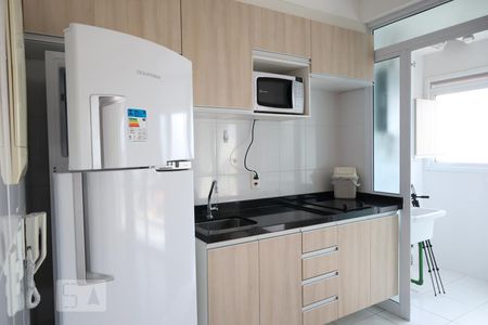 Cozinha de kitnet/studio para alugar com 1 quarto, 48m² em Vila Arens, Jundiaí