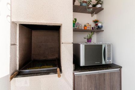 Sacada gourmet de apartamento à venda com 2 quartos, 58m² em Vila Prudente, São Paulo