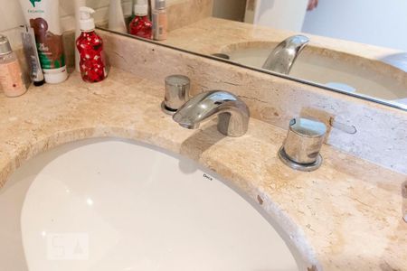 Detalhe banheiro de apartamento à venda com 2 quartos, 58m² em Vila Prudente, São Paulo