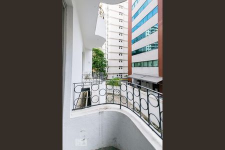 Varanda Sala de apartamento à venda com 1 quarto, 47m² em Itaim Bibi, São Paulo