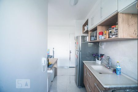 Cozinha de apartamento à venda com 1 quarto, 35m² em Jardim Ibitirama, São Paulo