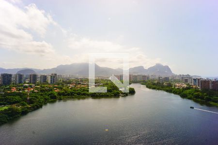 Vista da Sala de apartamento à venda com 2 quartos, 184m² em Barra da Tijuca, Rio de Janeiro