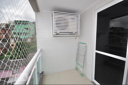 Varanda de apartamento à venda com 2 quartos, 78m² em Pechincha, Rio de Janeiro