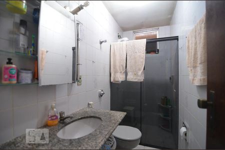 Banheiro suíte de apartamento à venda com 4 quartos, 110m² em Salgado Filho, Belo Horizonte