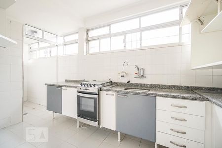 cozinha de apartamento para alugar com 2 quartos, 62m² em Vila Regente Feijó, São Paulo