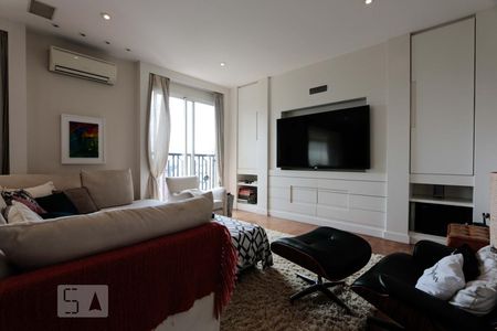 sala de apartamento à venda com 4 quartos, 368m² em Panamby, São Paulo