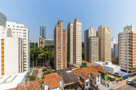 Vista da Sala de apartamento para alugar com 1 quarto, 51m² em Cambuí, Campinas