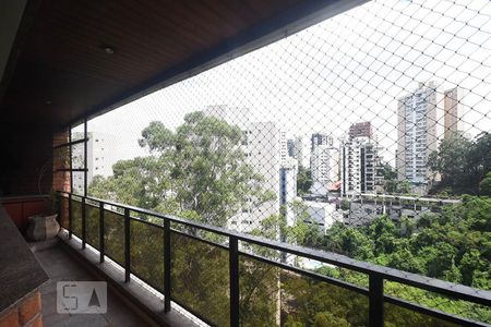 Varanda de apartamento à venda com 4 quartos, 352m² em Jardim Ampliação, São Paulo
