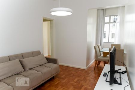 Sala de apartamento para alugar com 1 quarto, 40m² em Leblon, Rio de Janeiro