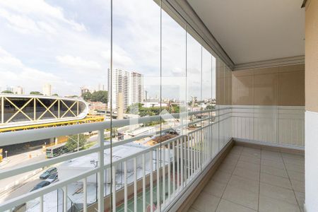 Varanda  de apartamento para alugar com 2 quartos, 60m² em Vila Dom Pedro I, São Paulo