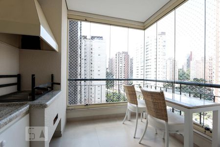 varanda gourmet de apartamento para alugar com 3 quartos, 148m² em Vila Suzana, São Paulo