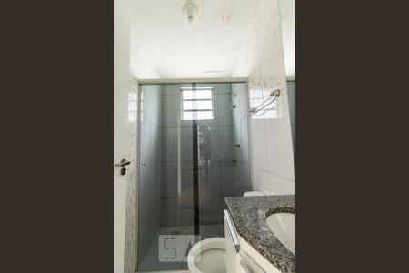 Banheiro Social de apartamento para alugar com 2 quartos, 50m² em Planalto, Belo Horizonte
