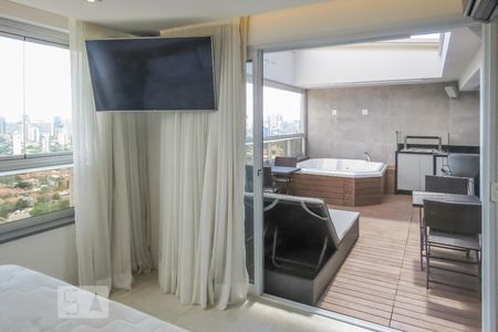 Suíte de apartamento para alugar com 2 quartos, 142m² em Vila Olímpia, São Paulo
